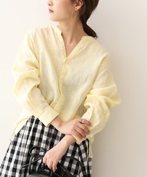 SLOBE IENA | European Flax オーバーシャツ【手洗い可能】◆(シャツ/ブラウス)