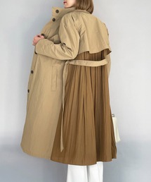 PICCIN | スタンドカラーナイロンコート(トレンチコート)