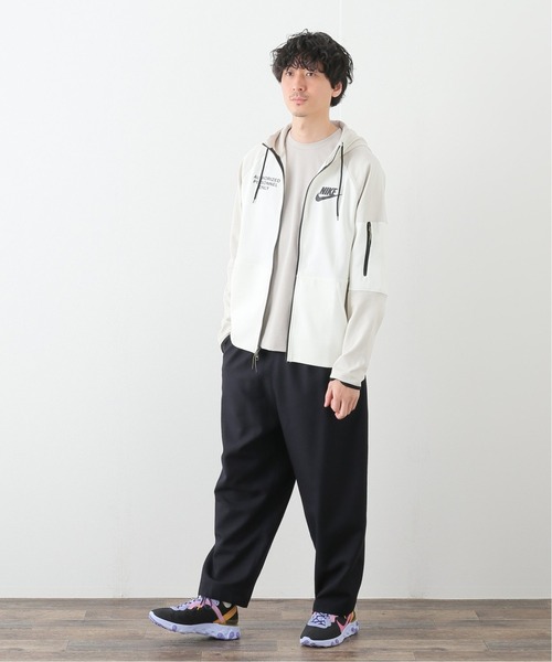 NIKE(ナイキ)の「【NIKE / ナイキ】 NSW GX AP フリース フルジップ L/S フーディ(パーカー・メンズ・ブラック/チャコールグレー・MEDIUM/LARGE)」の3枚目の写真