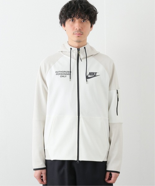 NIKE(ナイキ)の「【NIKE / ナイキ】 NSW GX AP フリース フルジップ L/S フーディ(パーカー・メンズ・ブラック/チャコールグレー・MEDIUM/LARGE)」の7枚目の写真