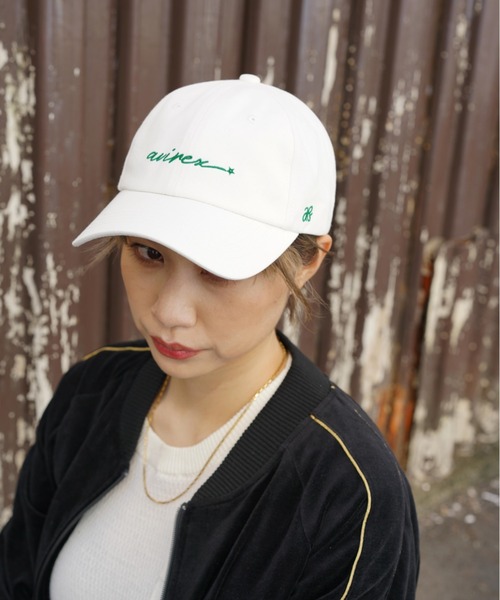 AVIREX（アヴィレックス）の「AB MARK CAP/ ABマーク キャップ（キャップ・レディース・ベージュ/ブラック/ホワイト・FREE）」の16枚目の写真