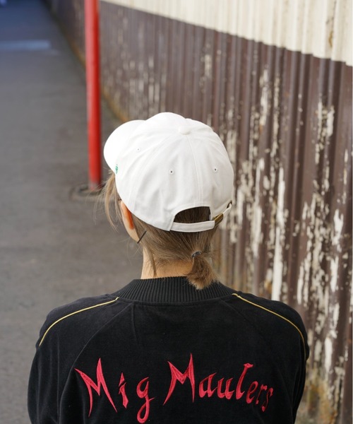 AVIREX（アヴィレックス）の「AB MARK CAP/ ABマーク キャップ（キャップ・レディース・ベージュ/ブラック/ホワイト・FREE）」の18枚目の写真