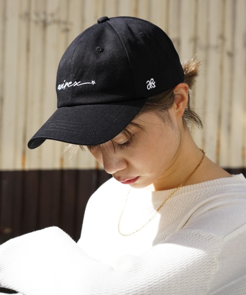 AVIREX（アヴィレックス）の「AB MARK CAP/ ABマーク キャップ（キャップ・レディース・ベージュ/ブラック/ホワイト・FREE）」の20枚目の写真