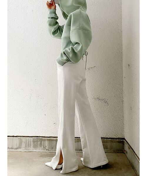 GYDA(ジェイダ)の「バックレースUPポンチショートパーカー(パーカー・レディース・ミント/ブラック/オフホワイト・FREE)」の21枚目の写真