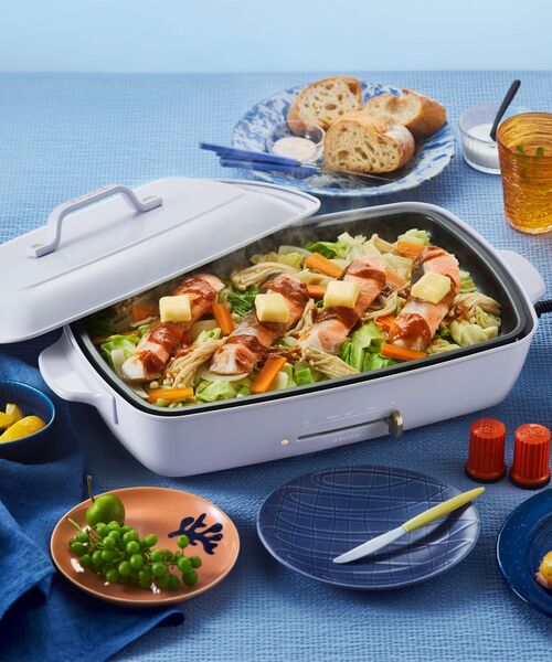 ホットプレート グランデサイズ レシピ ふきん付き