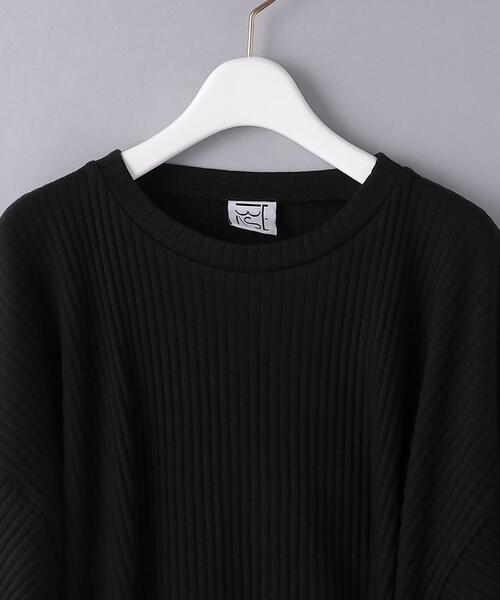 BASERANGE(ベースレンジ)の「<BASERANGE(ベースレンジ)>SHAW ショートスリーブ カットソー(Tシャツ/カットソー・レディース・ブラック/オフホワイト・XS)」の11枚目の写真