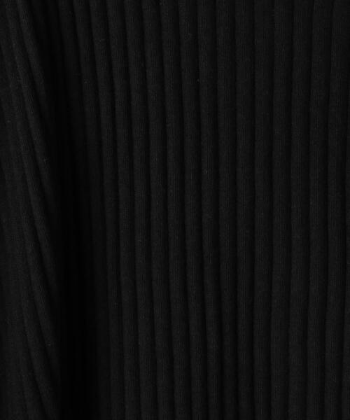 BASERANGE(ベースレンジ)の「<BASERANGE(ベースレンジ)>SHAW ショートスリーブ カットソー(Tシャツ/カットソー・レディース・ブラック/オフホワイト・XS)」の16枚目の写真