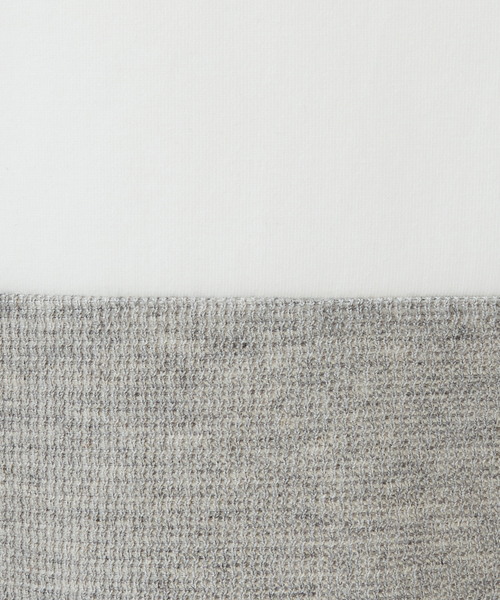 5351 POUR LES HOMMES（ゴーサンゴーイチプールオム）の「メッシュ切り替え 長袖プルオーバー（Tシャツ/カットソー・メンズ・ホワイト/チャコールグレー/ブラック・44/46/48/50）」の14枚目の写真