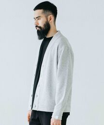 【SHIPS別注】THYARD: SOLOTEX(R) コットン Vネック カーディガン