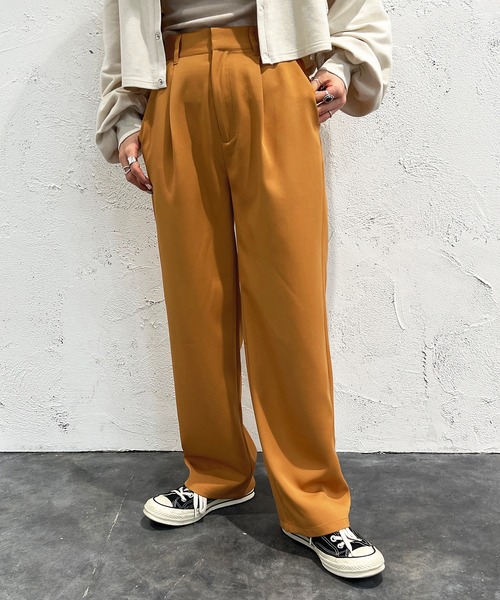 apres jour mignon（アプレジュールミニョン）の「テーパードパンツ【ZOZOTOWN限定アイテム】（その他パンツ・レディース・ブラック/オレンジ/グリーン系その他・SMALL/MEDIUM/X-LARGE）」の17枚目の写真