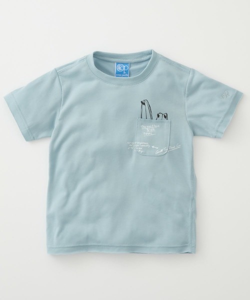 Ocean Pacific（オーシャンパシフィック）の「【OP:オーピー】キッズ 半袖Ｔシャツ / UVカット（Tシャツ/カットソー・キッズ・ホワイト/ブルー/オレンジ系その他・130/140/150/160）」の3枚目の写真