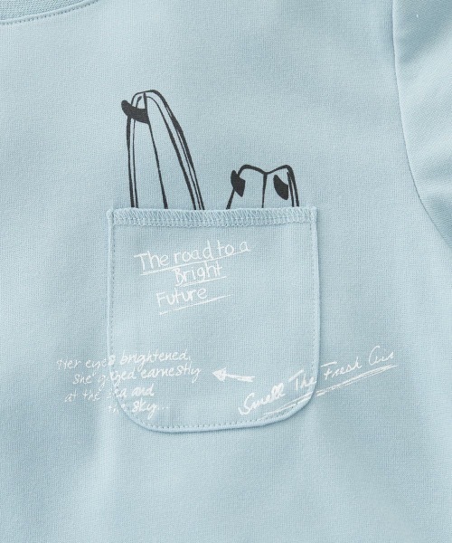 Ocean Pacific（オーシャンパシフィック）の「【OP:オーピー】キッズ 半袖Ｔシャツ / UVカット（Tシャツ/カットソー・キッズ・ホワイト/ブルー/オレンジ系その他・130/140/150/160）」の8枚目の写真