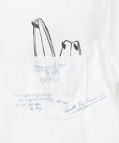Ocean Pacific（オーシャンパシフィック）の「【OP:オーピー】キッズ 半袖Ｔシャツ / UVカット（Tシャツ/カットソー・キッズ・ホワイト/ブルー/オレンジ系その他・130/140/150/160）」の5枚目の写真