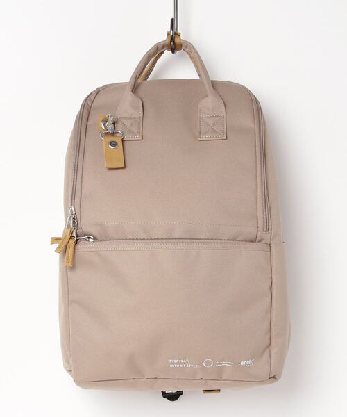 anello（アネロ）の「anello GRANDE 置けルンです Ｄパック（バックパック/リュック・メンズ・ブラック/ベージュ/ネイビー・FREE）」の10枚目の写真