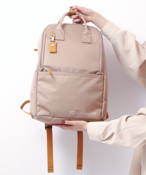 anello（アネロ）の「anello GRANDE 置けルンです Ｄパック（バックパック/リュック・メンズ・ブラック/ベージュ/ネイビー・FREE）」の12枚目の写真