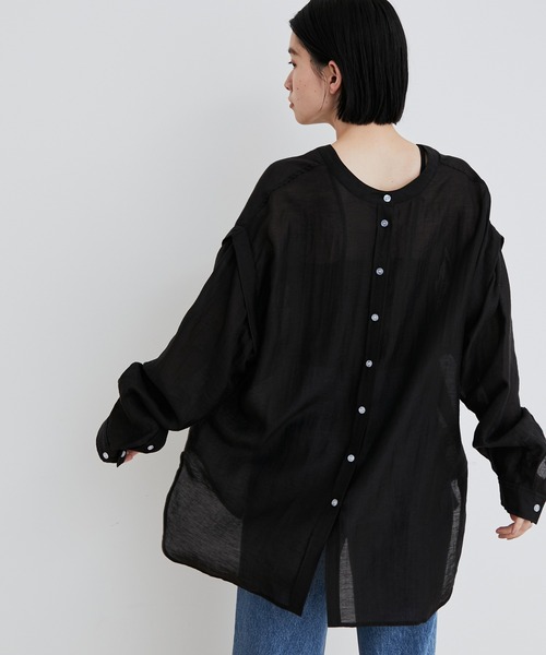 アダムエロペ　2wayシアーシャツ ADAM ET ROPE'（アダムエロペ）の「【一部直営店舗・WEB限定