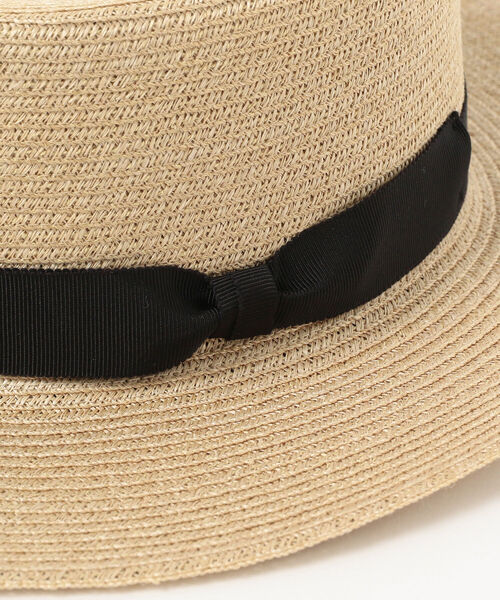 BEAMS BOY（ビームスボーイ）の「cableami × BEAMS BOY / ボーター ハット 22SS（ハット・レディース・ベージュ・ONE SIZE）」の2枚目の写真