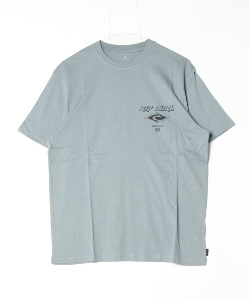 rip curl(リップカール)の「【RIPCURL(リップカール)】FADE OUT ICON/アイコンロゴバックプリント半袖ワンポイントTシャツ(Tシャツ/カットソー・メンズ・ブラック/ナチュラル/ピンク系その他2/ブルー系その他/プラム/ブラック×ピンク/セージグリーン/グリーン系その他・SMALL/MEDIUM/LARGE/X-LARGE/X-SMALL)」の6枚目の写真