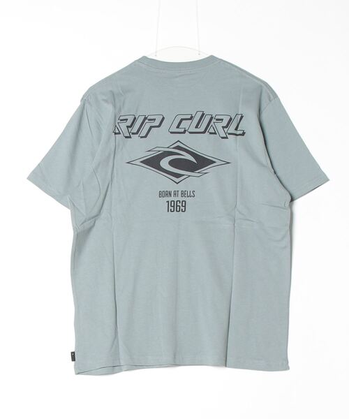 rip curl(リップカール)の「【RIPCURL(リップカール)】FADE OUT ICON/アイコンロゴバックプリント半袖ワンポイントTシャツ(Tシャツ/カットソー・メンズ・ブラック/ナチュラル/ピンク系その他2/ブルー系その他/プラム/ブラック×ピンク/セージグリーン/グリーン系その他・SMALL/MEDIUM/LARGE/X-LARGE/X-SMALL)」の9枚目の写真