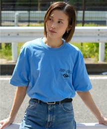 RIP CURL（リップカール）の「【RIPCURL（リップカール）】FADE OUT ICON/アイコンロゴバックプリント半袖ワンポイントTシャツ（Tシャツ/カットソー）」