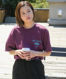 【RIPCURL(リップカール)】FADE OUT ICON/アイコンロゴバックプリント半袖ワンポイントTシャツ