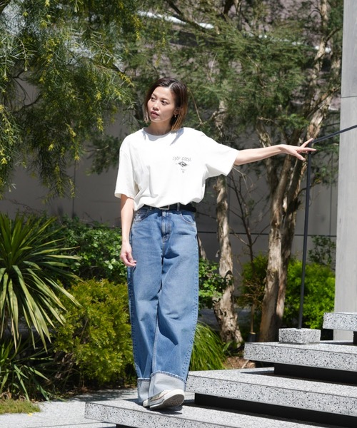 rip curl(リップカール)の「【RIPCURL(リップカール)】FADE OUT ICON/アイコンロゴバックプリント半袖ワンポイントTシャツ(Tシャツ/カットソー・メンズ・ブラック/ナチュラル/ピンク系その他2/ブルー系その他/プラム/ブラック×ピンク/セージグリーン/グリーン系その他・SMALL/MEDIUM/LARGE/X-LARGE/X-SMALL)」の14枚目の写真