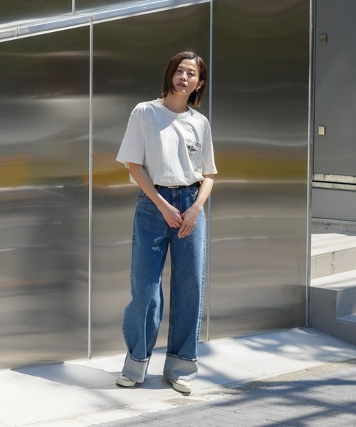 rip curl(リップカール)の「【RIPCURL(リップカール)】FADE OUT ICON/アイコンロゴバックプリント半袖ワンポイントTシャツ(Tシャツ/カットソー・メンズ・ブラック/ナチュラル/ピンク系その他2/ブルー系その他/プラム/ブラック×ピンク/セージグリーン/グリーン系その他・SMALL/MEDIUM/LARGE/X-LARGE/X-SMALL)」の15枚目の写真