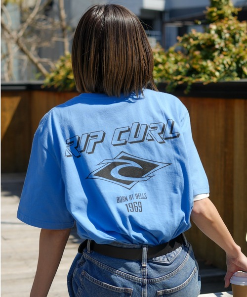 rip curl(リップカール)の「【RIPCURL(リップカール)】FADE OUT ICON/アイコンロゴバックプリント半袖ワンポイントTシャツ(Tシャツ/カットソー・メンズ・ブラック/ナチュラル/ピンク系その他2/ブルー系その他/プラム/ブラック×ピンク/セージグリーン/グリーン系その他・SMALL/MEDIUM/LARGE/X-LARGE/X-SMALL)」の21枚目の写真
