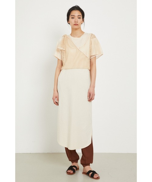 HeRIN.CYE（ヘリンドットサイ）の「Layerd long tee（ワンピース