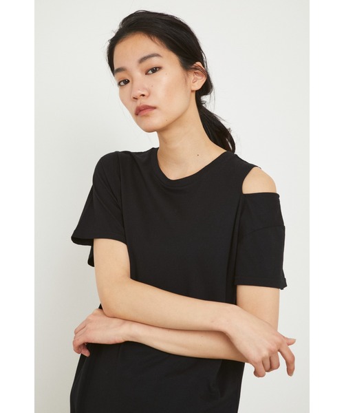 新品 HeRIN.CYE へリンドットサイ レイヤードロングTシャッツワンピ HeRIN.CYE（ヘリンドットサイ）の「Layered dress (ﾚｲﾔｰﾄﾞ ﾄﾞﾚｽ