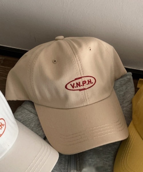 MGV(エムジーヴィー)の「V.N.P.Hワンポイントキャップ(キャップ・メンズ・ホワイト/ブラック/ベージュ/イエロー・FREE)」の4枚目の写真