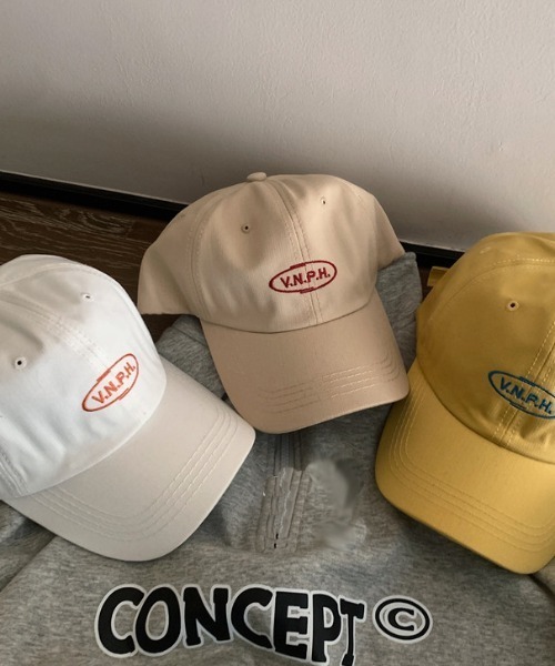 MGV(エムジーヴィー)の「V.N.P.Hワンポイントキャップ(キャップ・メンズ・ホワイト/ブラック/ベージュ/イエロー・FREE)」の11枚目の写真