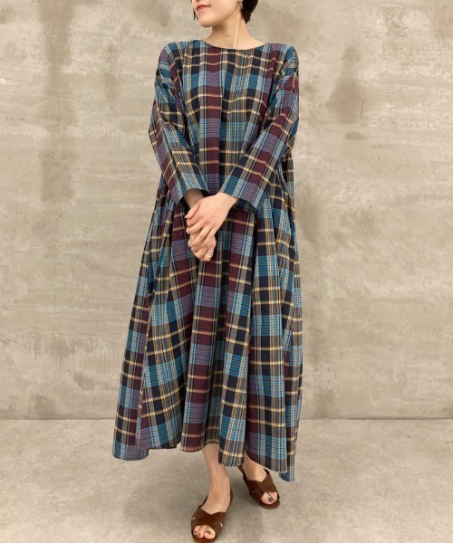 ワンピース ドレス Beardsley ビアズリー のワンピース マドラスチェックワンピース Beza0006 を購入できます Beardsley マドラスチェックワンピース ワンピース Beardsley ビアズリー のファッション 楽ギフ のし宛書