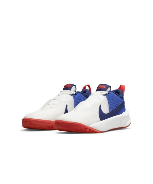 NIKE(ナイキ)の「ナイキ チーム ハッスル D 10 ジュニア バスケットボールシューズ / Nike Team Hustle D 10 Big Kids' Basketball Shoes(スニーカー・キッズ・ホワイト/アイボリー・23/24/25/22.5/23.5/24.5)」の10枚目の写真