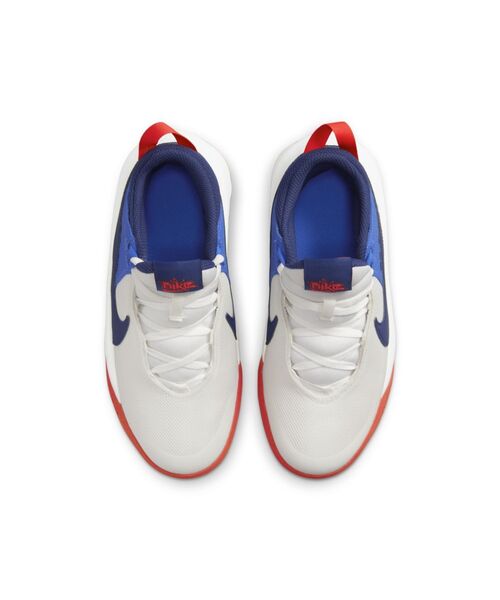 NIKE(ナイキ)の「ナイキ チーム ハッスル D 10 ジュニア バスケットボールシューズ / Nike Team Hustle D 10 Big Kids' Basketball Shoes(スニーカー・キッズ・ホワイト/アイボリー・23/24/25/22.5/23.5/24.5)」の12枚目の写真