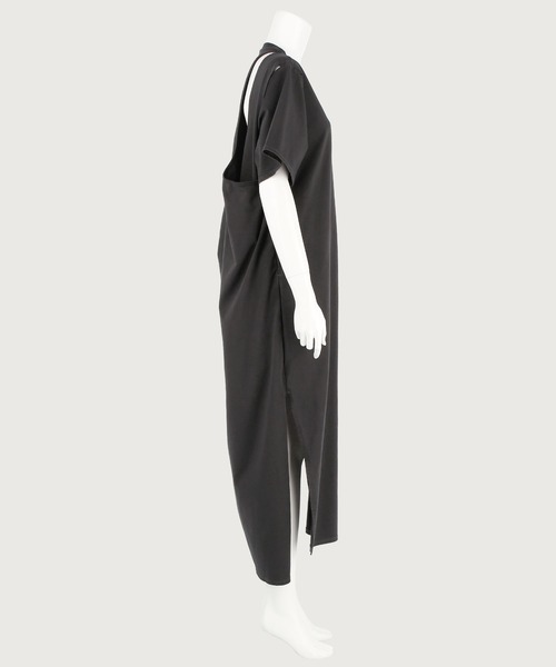 k3&co.(ケイスリーアンドコー)の「SULFURATION TEE DRESS(ワンピース・レディース・ブラック/オリーブ・ONE SIZE)」の6枚目の写真