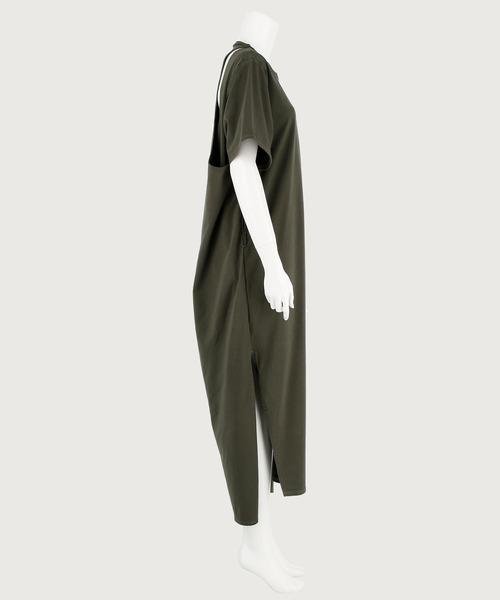 k3&co.(ケイスリーアンドコー)の「SULFURATION TEE DRESS(ワンピース・レディース・ブラック/オリーブ・ONE SIZE)」の11枚目の写真