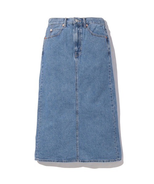 ★ JEANS★ デニムミディスカート GU公式 | デニムカーゴミディスカート+EC(丈短め76~80cm)