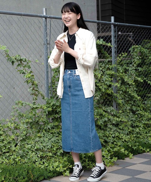 Levi's（リーバイス）の「70S ミディスカート GOLLY GEE（デニムスカート・レディース・マルチ・25inch/26inch/24inch/28inch/27inch/23inch）」の5枚目の写真