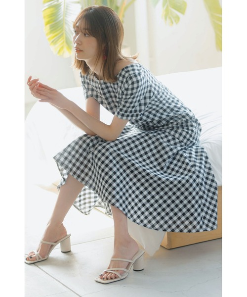 極美品 M⭐︎マークアンドロナ フーデッドワンピース 極美品 M⭐︎マークアンドロナ フーデッドワンピース 極美品 M