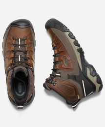 KEEN（キーン）の「TARGHEE III MID WP / ターギー スリー ミッド ウォータープルーフ / メンズ 登山靴 トレッキングシューズ 防水（スニーカー・メンズ）」
