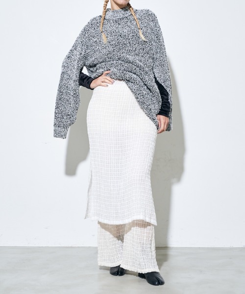 Solace(ソレイス)の「チェックベアスカートパンツ(その他パンツ・レディース・ブラック/グリーン/ホワイト・S/FREE)」の12枚目の写真