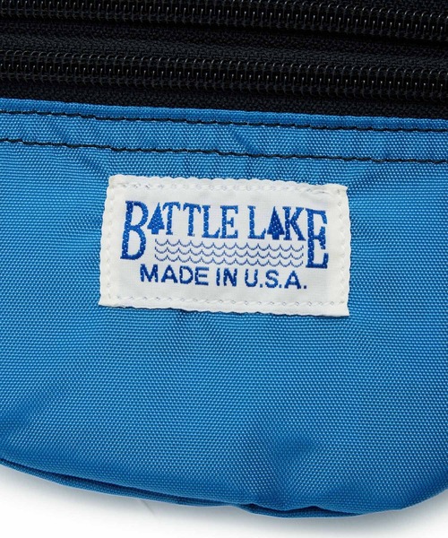 BATTLE LAKE(バトルレイク)の「【BATTLE LAKE】WAIST POUCH(ボディバッグ/ウエストポーチ・レディース・グリーン/ブルー・FREE)」の5枚目の写真