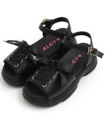 レースリボンサンダル