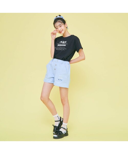 algy（アルジー）の「レースリボンサンダル（サンダル・キッズ・ブラック/ネイビー/オフホワイト/ピンク・23/22/20/21/24）」の5枚目の写真