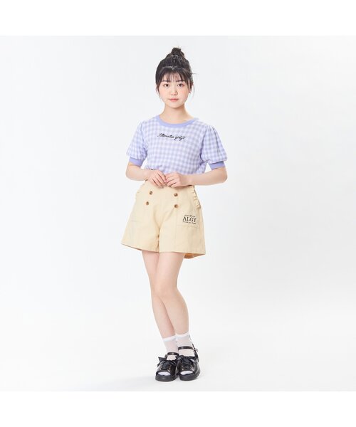 algy（アルジー）の「レースリボンサンダル（サンダル・キッズ・ブラック/ネイビー/オフホワイト/ピンク・23/22/20/21/24）」の8枚目の写真