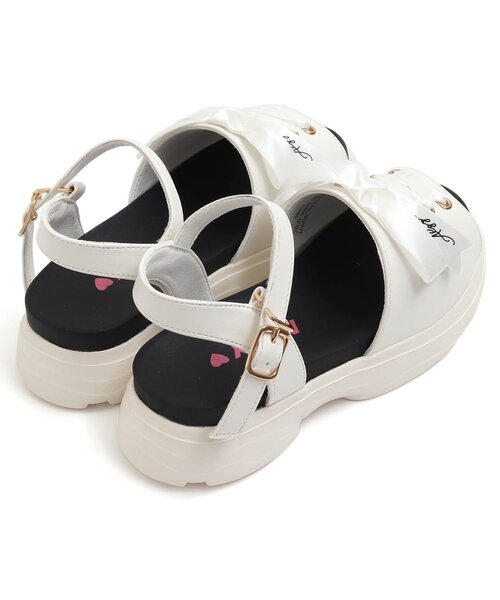 algy（アルジー）の「レースリボンサンダル（サンダル・キッズ・ブラック/ネイビー/オフホワイト/ピンク・23/22/20/21/24）」の17枚目の写真