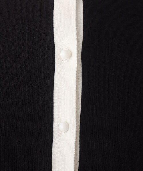 OPAQUE.CLIP(オペークドットクリップ)の「◆【C】オーガニックコットン混配色ニットカーディガン【WEB限定サイズ】(カーディガン/ボレロ・レディース・ホワイト系その他5/オレンジ/ブラック系4・36/40/38)」の14枚目の写真