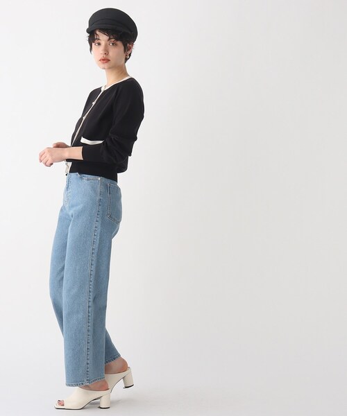 OPAQUE.CLIP(オペークドットクリップ)の「◆【C】オーガニックコットン混配色ニットカーディガン【WEB限定サイズ】(カーディガン/ボレロ・レディース・ホワイト系その他5/オレンジ/ブラック系4・36/40/38)」の15枚目の写真