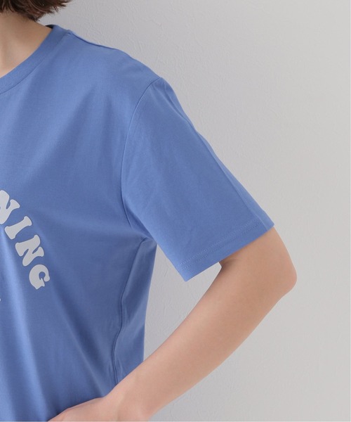 JOINT WORKS(ジョイントワークス)の「【GOOD MORNING KEITH/グッドモーニングキース】TEE(Tシャツ/カットソー・レディース・アイボリー/ライトブルー・MEDIUM)」の12枚目の写真